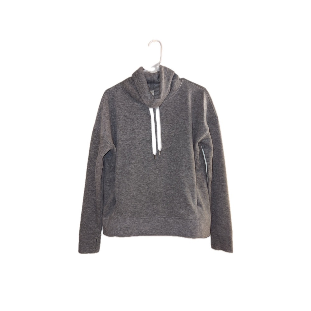 Lululemon Go Forward Pullover in Heathered Core Light Grey - Size 8